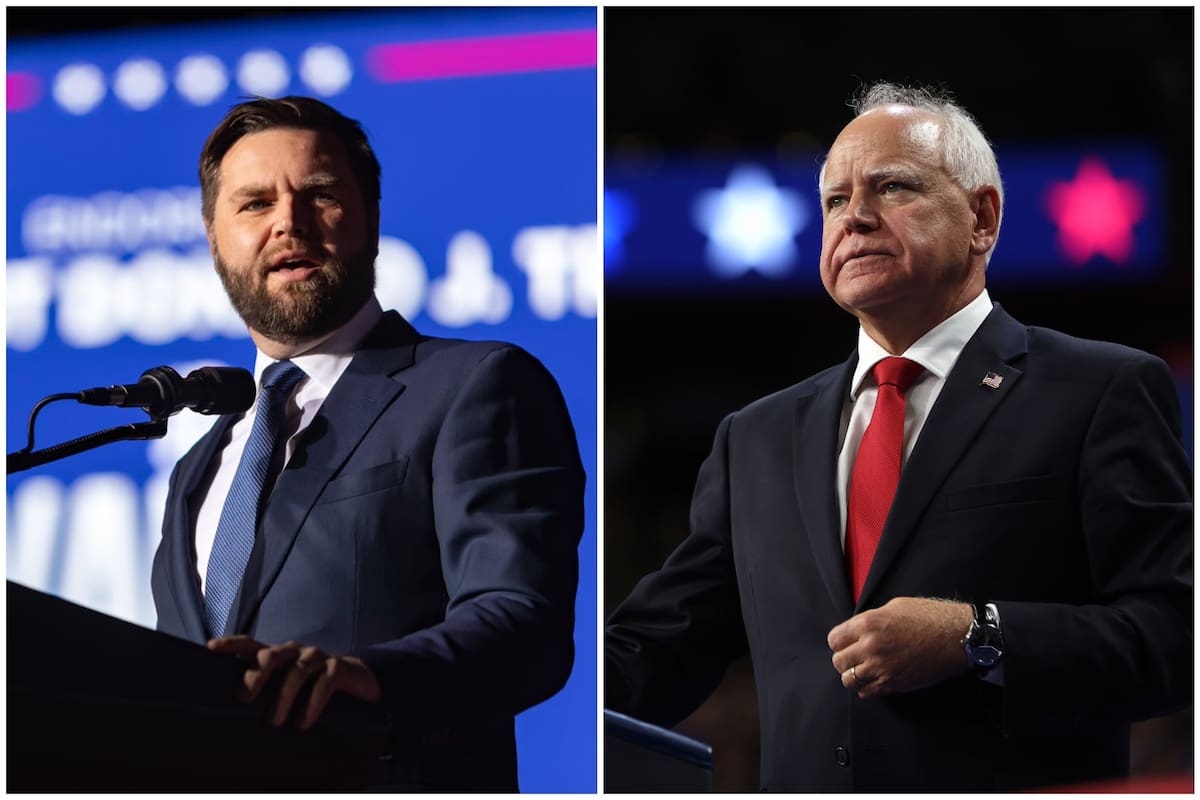 La contienda electoral en Estados Unidos presenta a dos candidatos a vicepresidente con trayectorias distintas. J.D. Vance y Tim Walz.