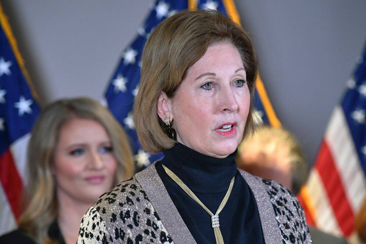 La controvertida abogada Sidney Powell, a quien el presidente de Estados Unidos, Donald Trump, quiere nombrar como fiscal especial