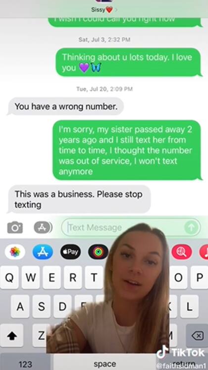 La conversación que mantuvo con el nuevo titular de la línea de su hermana indignó a sus seguidores