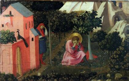 La Conversión de San Agustín, ca 1430-1435. Artista: Fra Giovanni Angelico da Fiesole