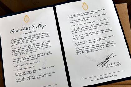 La convocatoria de Milei al Pacto de Mayo y sus diez puntos