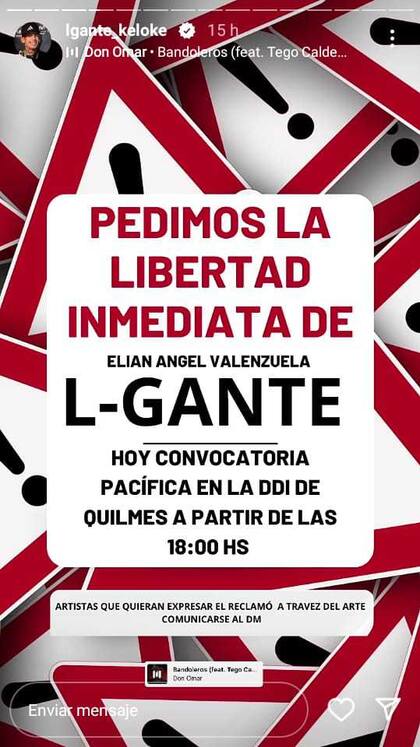 La convocatoria se difundió a través de las redes sociales