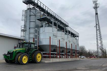 La cooperativa CHS en Dekalb County. Foto: Diego Peydro