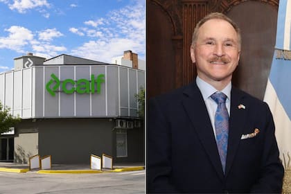 La cooperativa eléctrica de Neuquén CALF y el embajador estadounidense Peter Lamelas