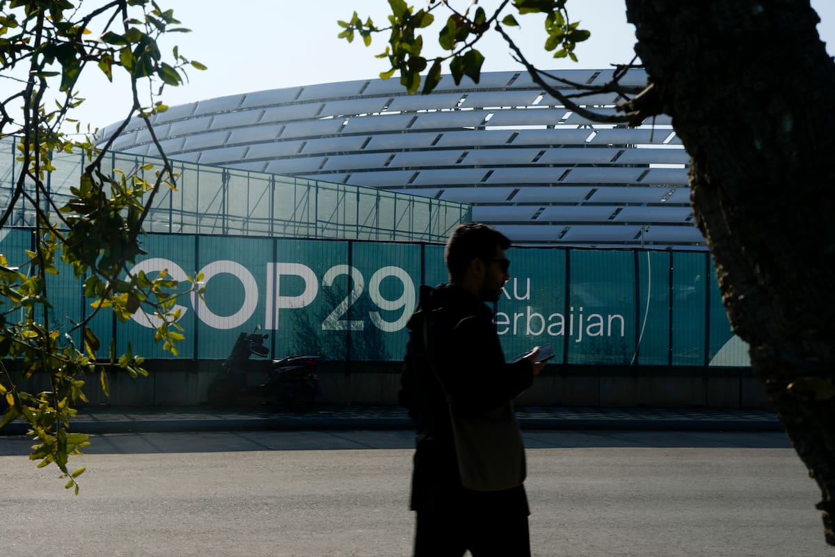 La COP29 se realiza en el Estadio Olímpico de Bakú, Azerbaiyán