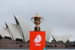 La Copa del Mundo de rugby; en la última edición, en 2023, Sudáfrica se consagró campeón