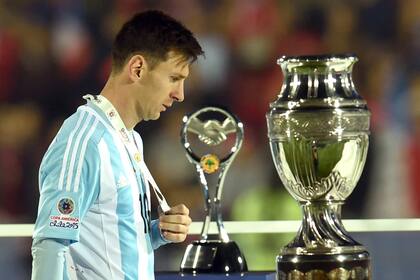 La Copa esquiva, la desazón de Messi