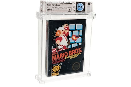 La copia sin uso del Super Mario Bros de 1985 que se vendió en una subasta por 114.000 dólares