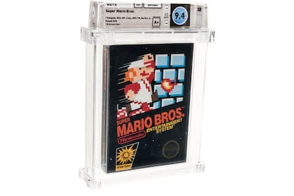 La copia sin uso del Super Mario Bros de 1985 que se vendió en una subasta por 115.000 dólares