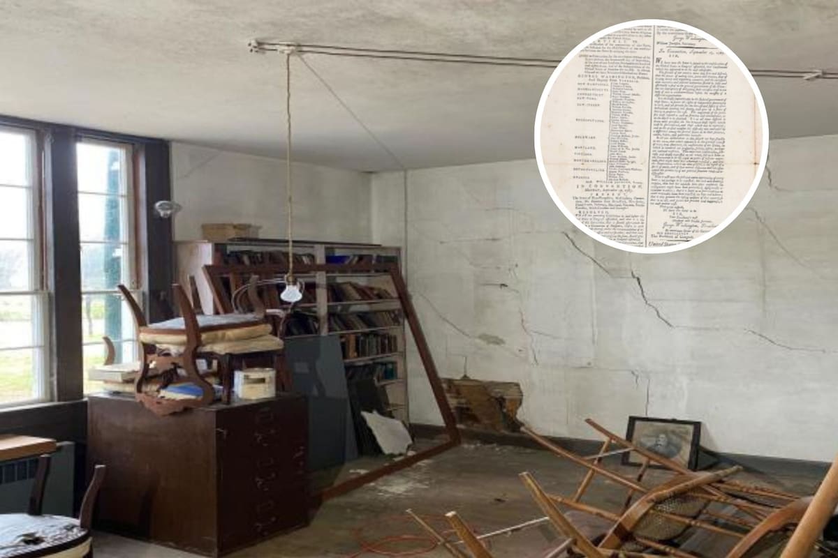 La copia subastada de la Constitución pertenece a un conjunto de cien ejemplares que fueron impresos poco después de que el Congreso aprobara el texto en 1787.