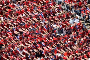 La popular ovación de inspiración vikinga de los fans noruegos en el Mundial no apta para introvertidos