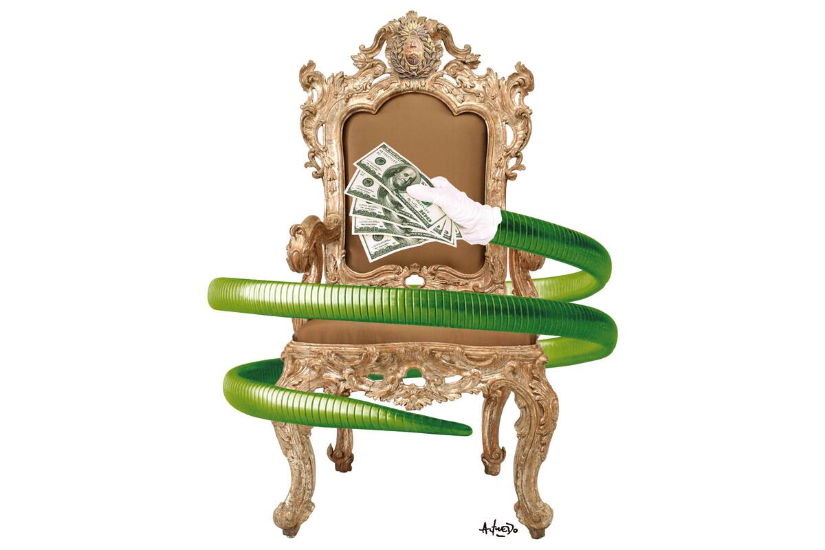 La corrupción parece ser transparente