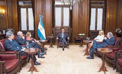 Rosatti, Lorenzetti, Highton, Rosenkrantz, Losardo y Maqueda