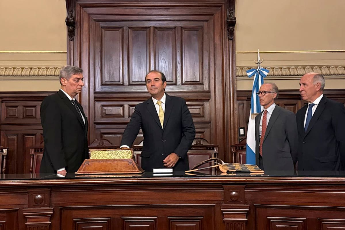 La Corte Suprema le tomó juramento a Manuel García-Mansilla