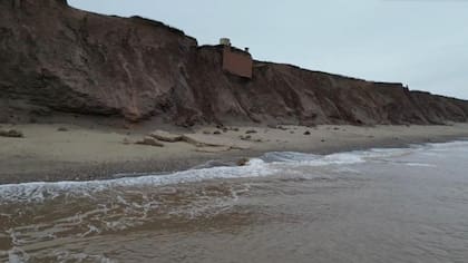 La costa del condado de East Yorkshire es una de las que más rápido se erosiona de Reino Unido