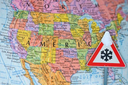 La costa este será la que más sufrirá las bajas temperaturas este martes