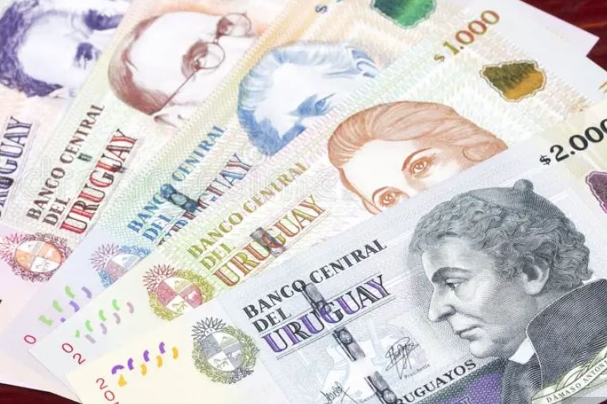 La cotización del peso uruguayo este lunes 12 de enero