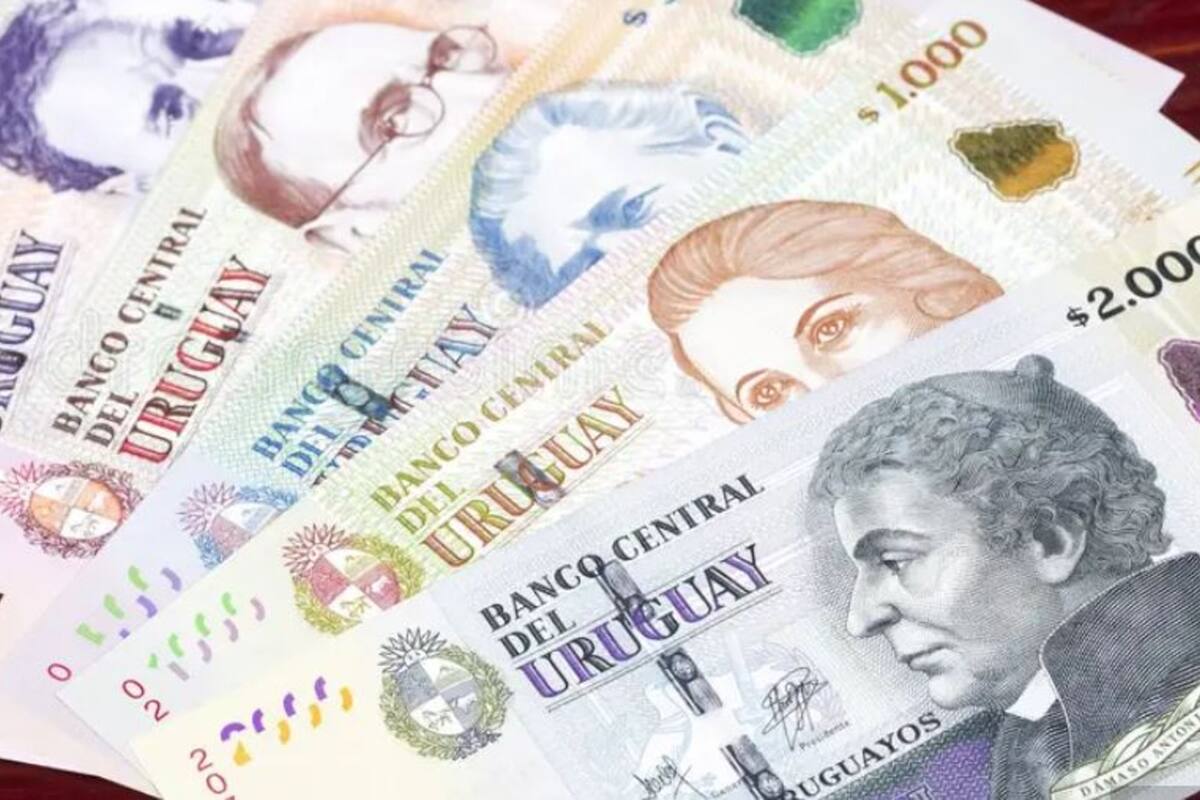 La cotización del peso uruguayo este viernes 16 de enero