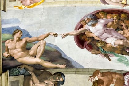 "La Creación de Adán" de Miguel Ángel en el cielorraso de la Capilla Sixtina. Sabemos lo que nos pasa cuando admiramos esta obra. ¿Pero qué sintió Miguel Ángel al pintarla?