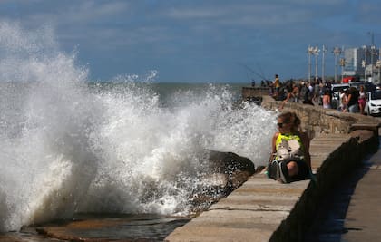 La crecida del mar por el movimiento sísmico