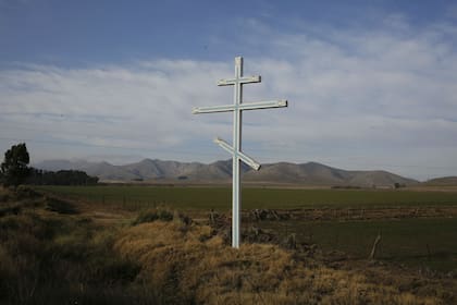 La cruz bizantina