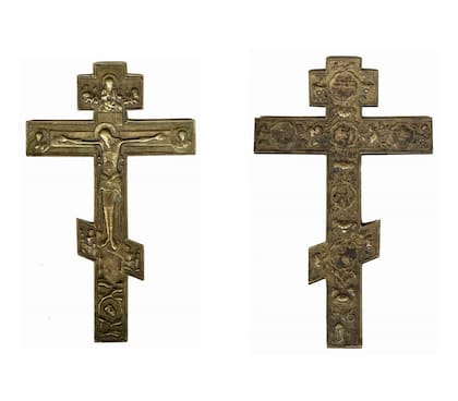 La cruz hallada data del siglo XVII