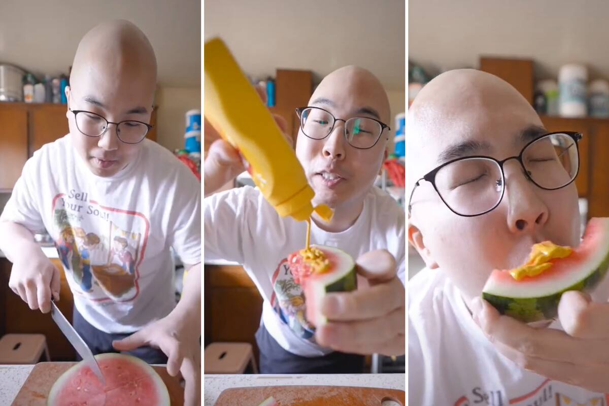 La cuenta de TikTok @yayayayummy propuso un curioso desafío en la red social que se convirtió en el último viral: probar la sandía con mostaza