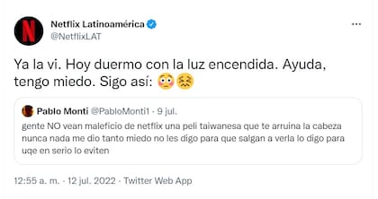 La cuenta oficial de Netflix Latinoamérica habló sobre la película 'Maleficio'