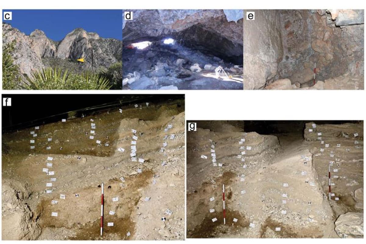 La cueva está en el norte de México