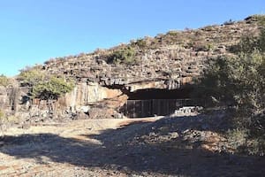 La cueva Wonderwerk del desierto de Kalahari