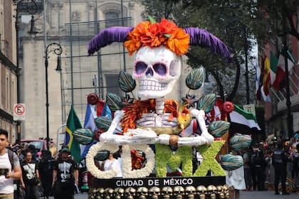 La cultura mexicana es expuesta en el desfile (Foto: Jefatura de Gobierno de México)