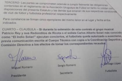 La curiosa cláusula en el contrato del futbolista