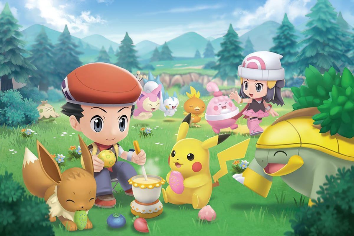 La curiosidad en el mapa de Pokémon Diamante Brillante y Perla Reluciente (Captura)