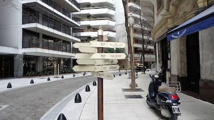 La curva de Arroyo, casi peatonal