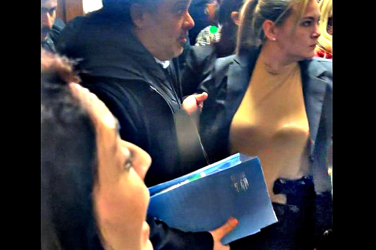 La custodia que portaba un arma durante la discusión de Gianni y Grabois