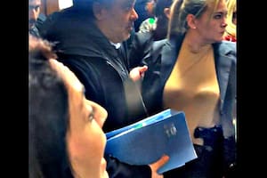 La custodia que portaba un arma durante la discusión de Gianni y Grabois