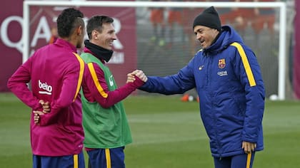 La debilidad de Luis Enrique como DT de Barcelona siempre fue Lionel Messi