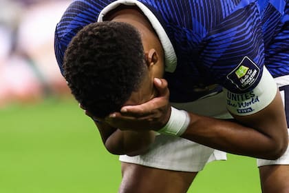 La decepción de Kylian Mbappé tras perder la semifinal del Mundial 2026 ante España
