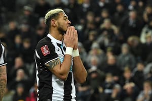 La decepción del brasileño Joelinton es la de todo Newcastle