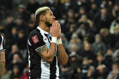 La decepción del brasileño Joelinton es la de todo Newcastle