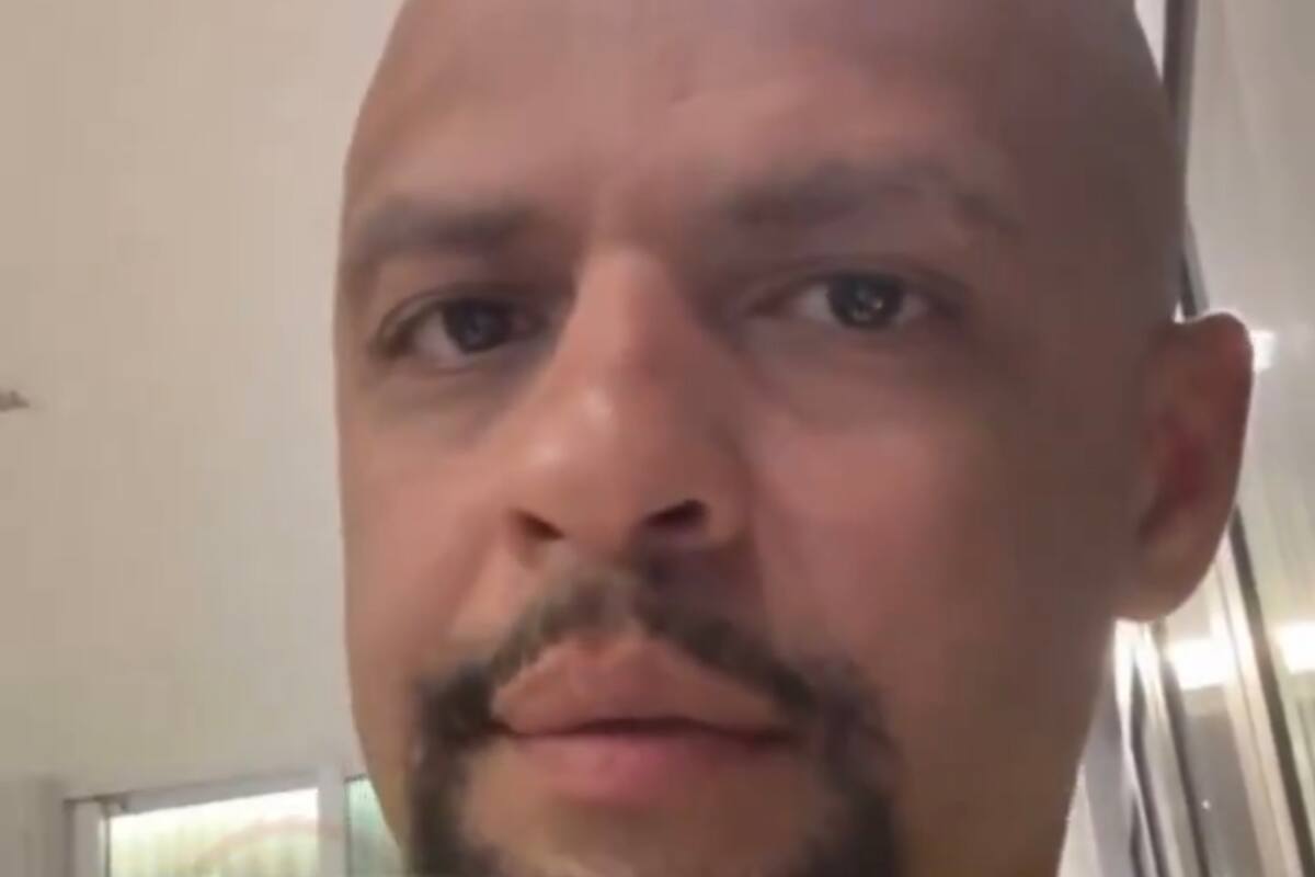 La decepción del polémico exfutbolista brasileño Felipe Melo luego del 4-1 de la Argentina: "Podrían haber hecho más goles"