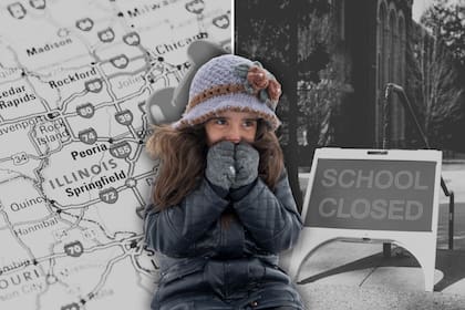 La decisión de cerrar escuelas en Illinois ante una ola de frío no depende de un umbral exacto de temperatura o nieve, sino de una evaluación integral