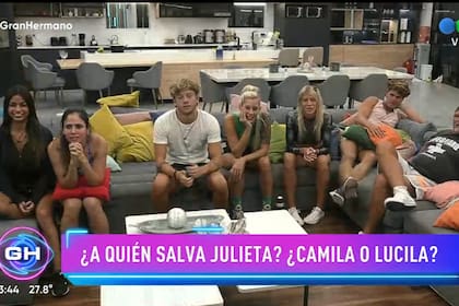 La decisión de Julieta generó malestar en la casa (Captura video)