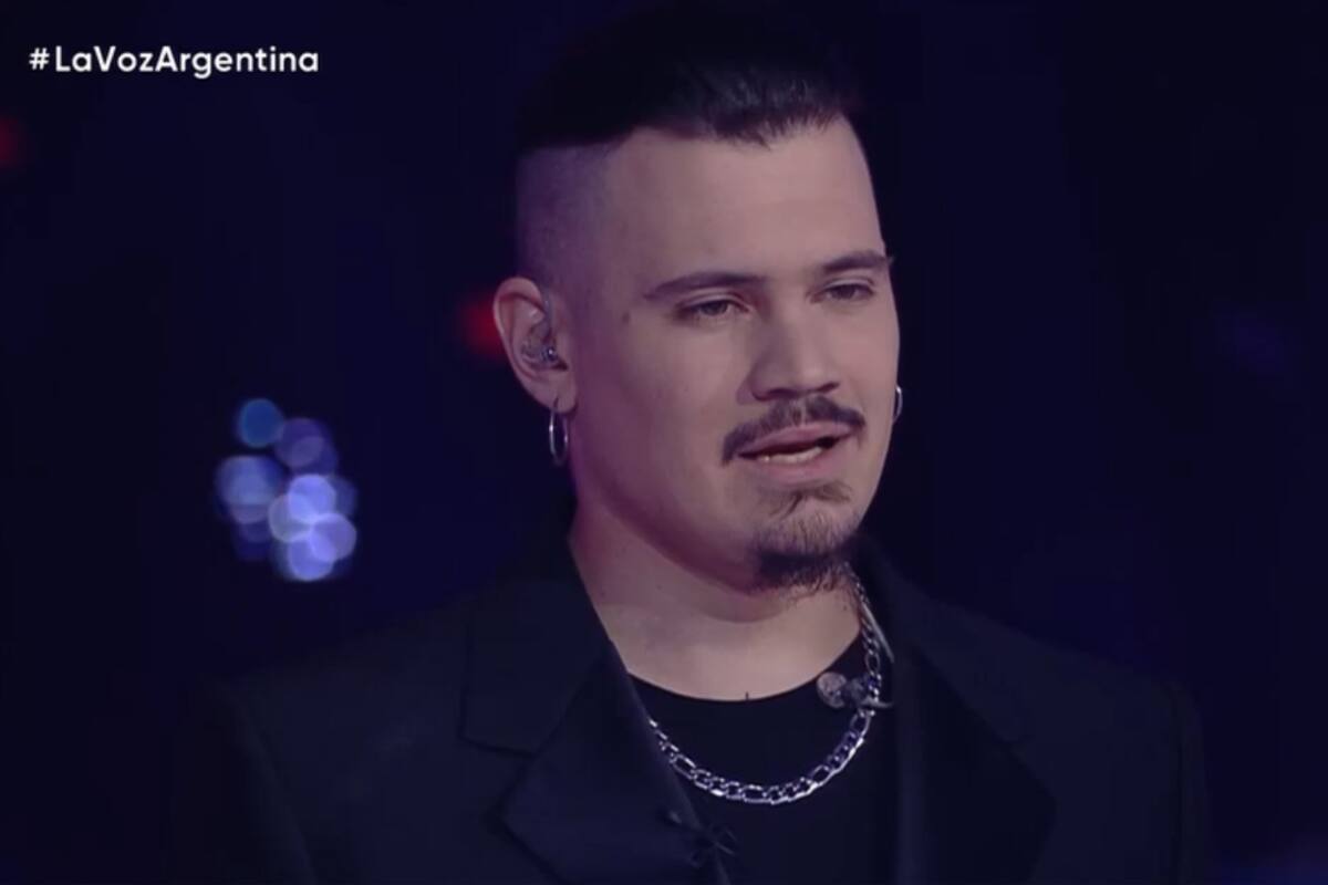 La declaración de amor de un Francisco Escudero de La Voz Argentina (Telefe) que derritió a Lali Espósito