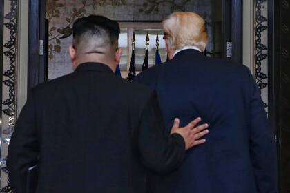 La declaración final sumó rechazos por la escasez de detalles y las ventajas para el régimen; el dictador aceptó la propuesta para ir a EE.UU. e invitó al republicano a Corea del Norte