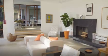 La decoración busca transmitir una sensación de paz a través de su claridad