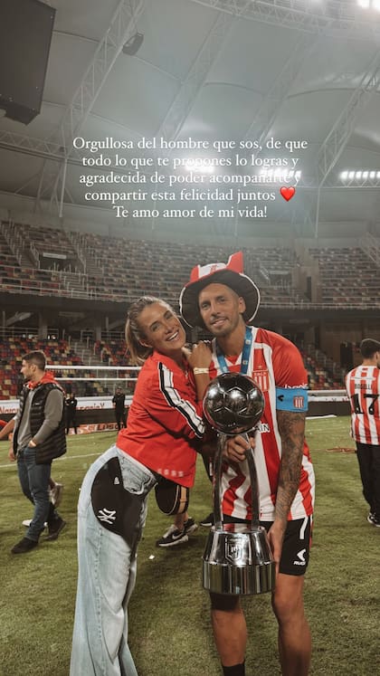 La dedicatoria de Cami Homs a su novio José Sosa