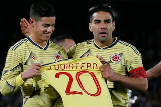 Una dedicatoria especial: Colombia ganó y el equipo recordó a Juanfer Quintero
