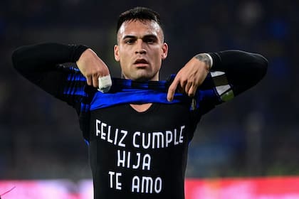 La dedicatoria de Lautaro Martínez a su hija tras convertir el gol ante Cremonese