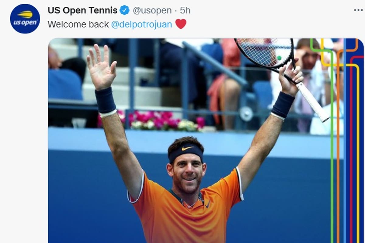 La dedicatoria del US Open para Del Potro
